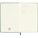 Moleskine Diary 12 Month Daily HC Pocket Myrtle Green - Office Connect 2018