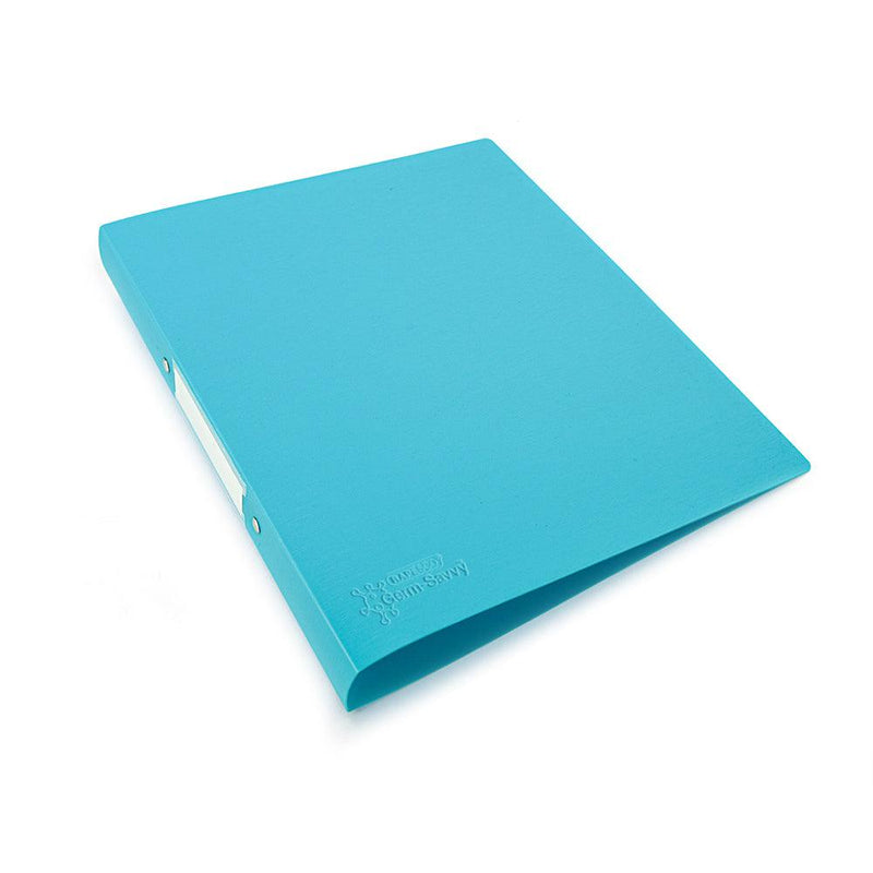 Rapesco Germ-Savvy Antibacterial A4 PP Ring Binder 2/25 Aqua - Office Connect 2018