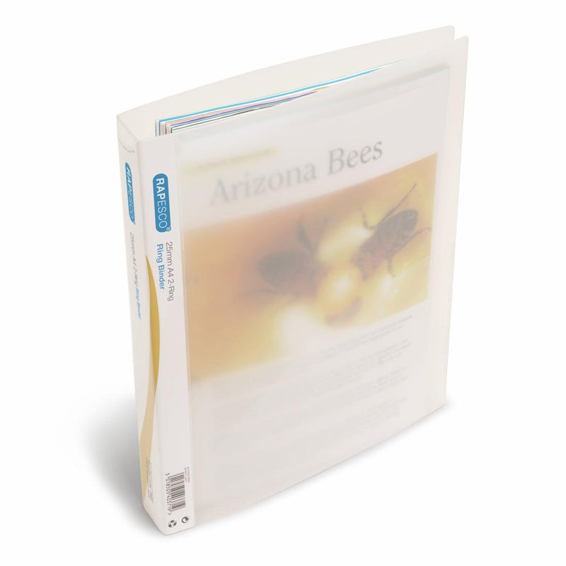 Rapesco Ring Binder 2/25 A4 Clear - Office Connect 2018