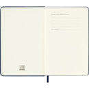 Moleskine Diary 12 Month Daily HC Pocket Sapphire Blue - Office Connect 2018