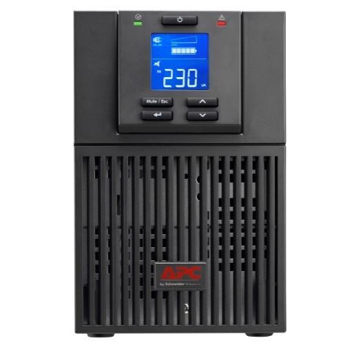 APC Easy UPS On-Line 1000VA (800W) Tower. 230V Input/Output. 3x IEC C13 Outlets. With Battery Backup. Smart Slot, LCD Graphics Display. - Office Connect 2018
