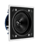 KEF Ultra Thin Bezel 5.25in Square In-Wall & Ceiling Speaker. UTB Ultra Thin Bezel . 130mm Uni-Q driver with 19mm aluminium dome tweeter with tangerine waveguide Weather Resistant. - Office Connect 2018