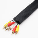 DYNAMIX 20m Flexible Polyester Cable Sock. Elastic to fit most Cable types. 20m L x 85mm W. - Office Connect 2018