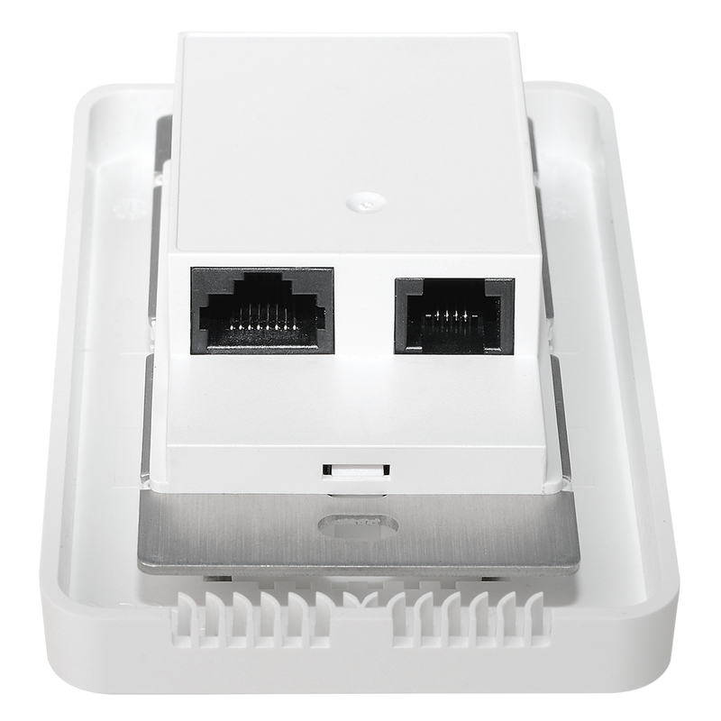 EDIMAX AC1200 In-Wall Dual-Band PoE Access Point. 802.11ac High speed dual-band. In-wall design with easy install kit. High-density BYOE usage. Seamless mobility.