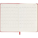 Moleskine Diary 12 Month Weekly + Notes HC Pocket Scarlet Red - Office Connect 2018
