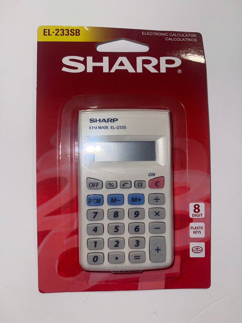 8 digit electronic calculator with plastic keys. - Office Connect 2018