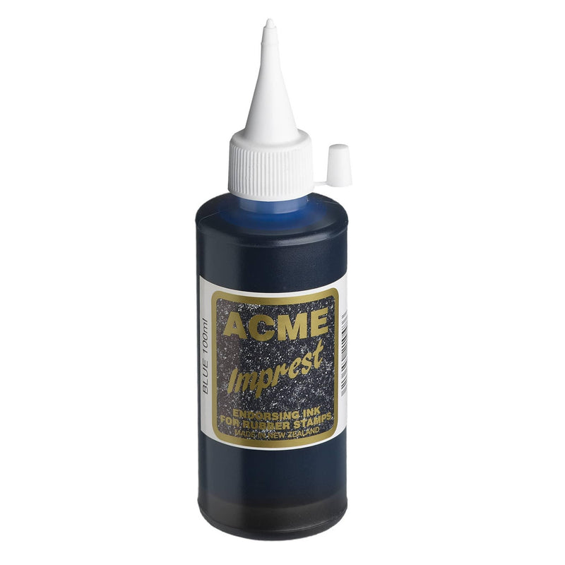 Acme Imprest Ink 100ml 7012 Blue - Office Connect 2018