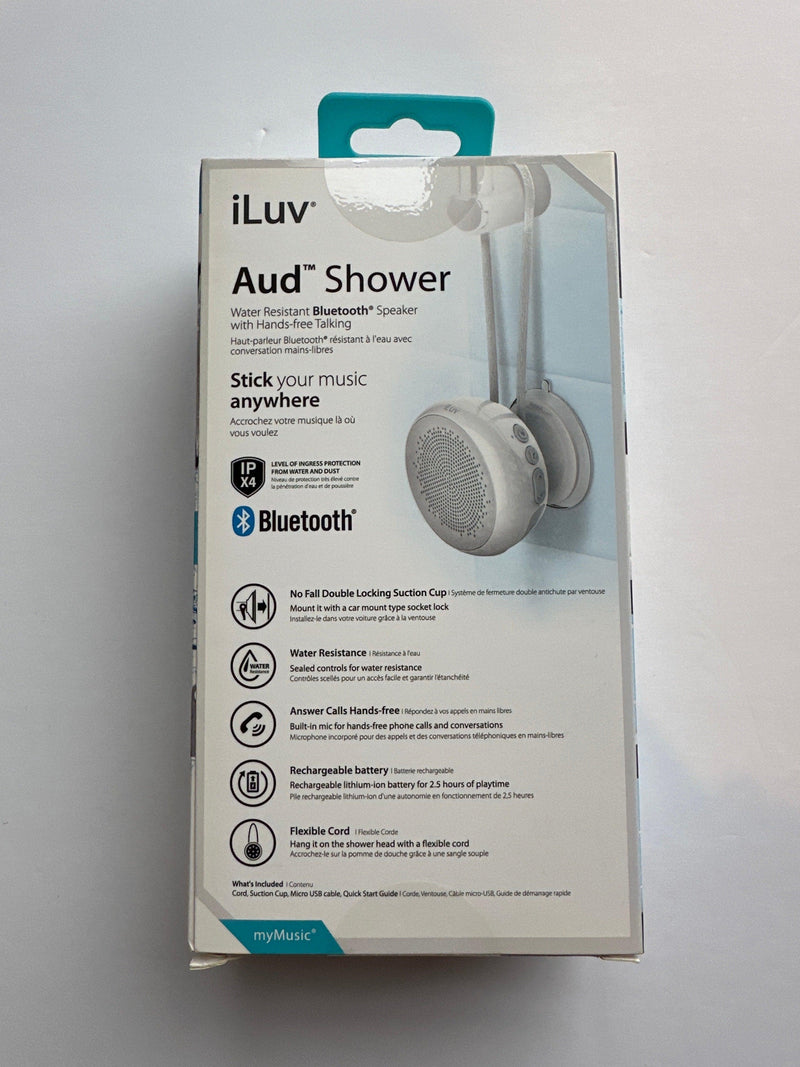 Shower water resistant bluetooth speaker with hands-free talking - Office Connect 2018