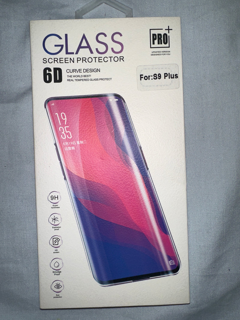 Galaxy S9 Plus - Glass Glass Screen Protector - Curved