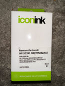 Icon Ink Remanufactured HP 915XL Black Ink Cartridge