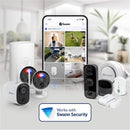 Swann 1080p Wire-Free Smart Security Camera with Solar Panel - 1 Pack