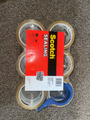 Scotch Sealing tape with tape cutter.6 Rolls - Office Connect 2018