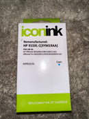 Icon Ink Remanufactured HP 915XL Cyan Ink Cartridge