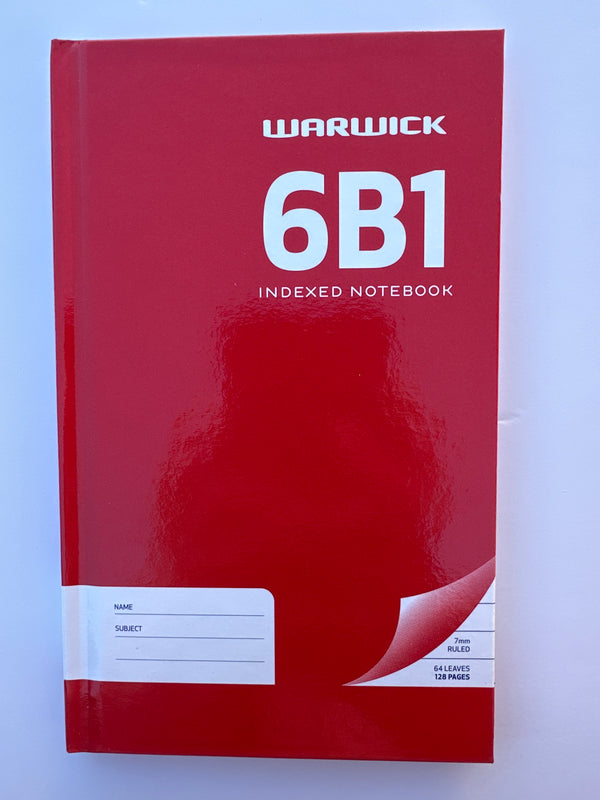 6B1 Indexed NoteBook Hardcover - Office Connect 2018