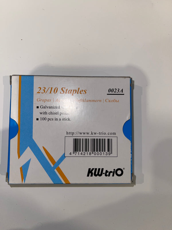 23/10 staples - Office Connect 2018