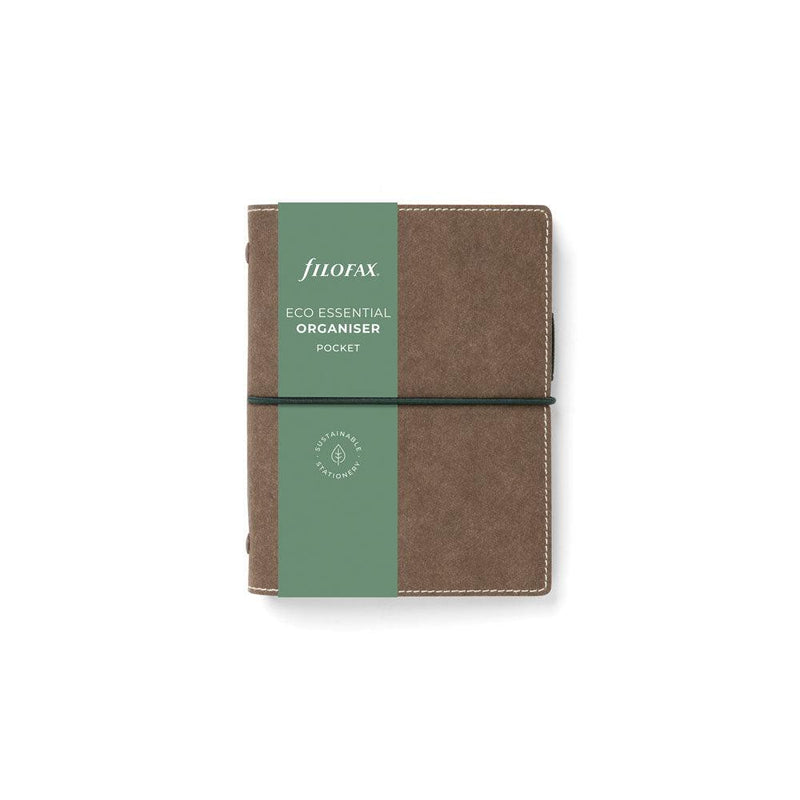 Filofax Eco Essential Pocket Organiser Dark Walnut - Office Connect 2018