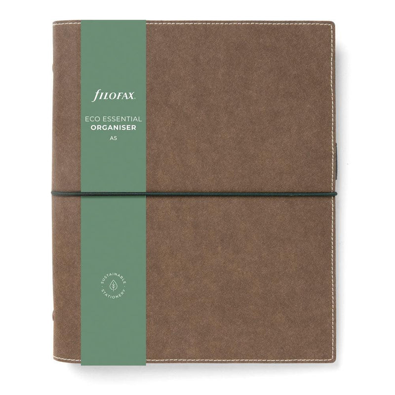 Filofax Eco Essential A5 Organiser Dark Walnut - Office Connect 2018