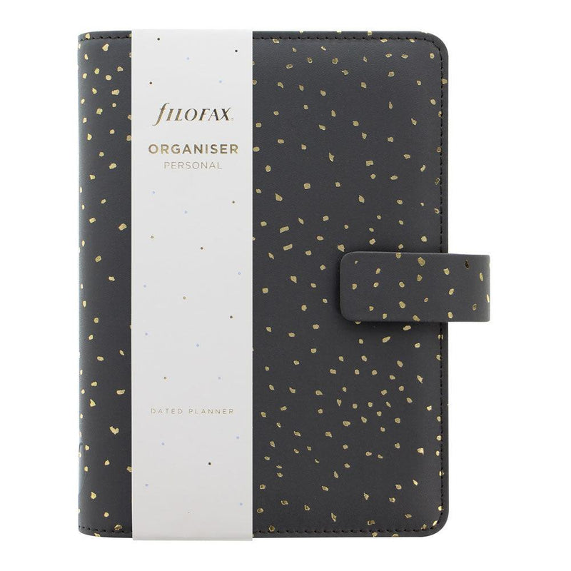 Filofax Organiser Confetti Personal Charcoal - Office Connect 2018