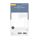 Filofax Personal Wellness Tracker Refill Pack - Office Connect 2018