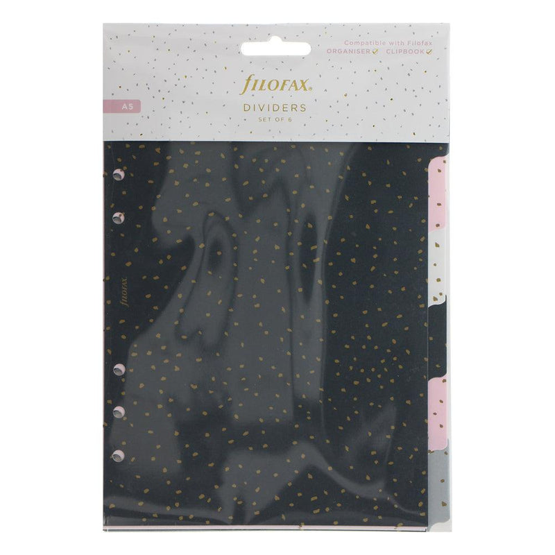 Filofax Confetti A5 Dividers Set - Office Connect 2018