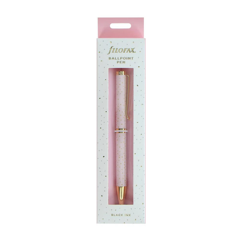 Filofax Confetti Ballpoint Pen Rose Quartz - Office Connect 2018