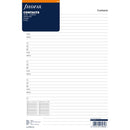 Filofax A4 Name/Address/Phone Refill - Office Connect 2018