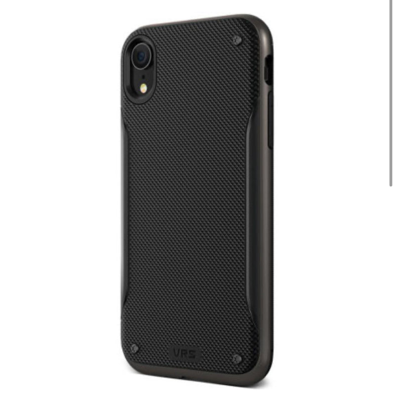 VRS Design High Pro Shield iPhone XR Case - Metal Black - Office Connect 2018