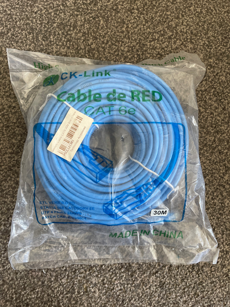 30M Network cable cat6. - Office Connect 2018