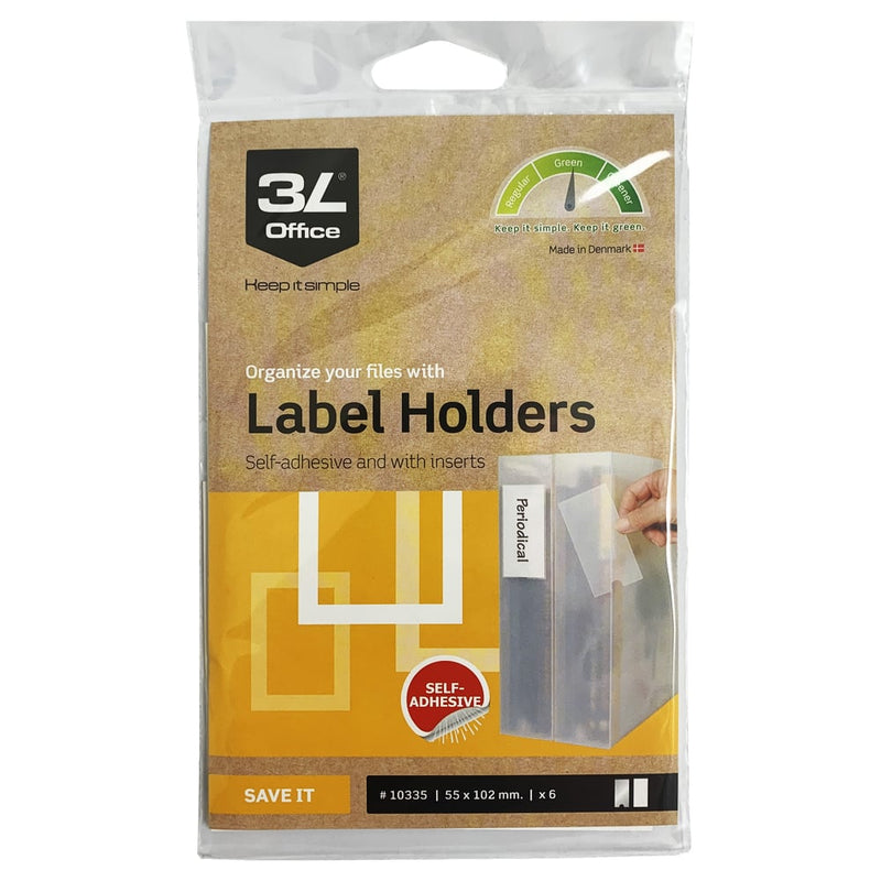 3L Label Holder 55x102mm - Office Connect 2018