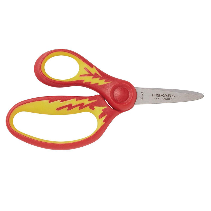 Fiskars Kids Scissors Pointed 5 Inch Left Hand Assorted Colours - Office Connect 2018