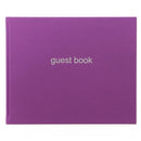Letts Guest Book Dazzle Purple 127 Page 216x265mm - Office Connect 2018
