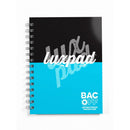 Luxpad Anti-Bacterial Notebook A5+ Lined With Margin Wiro Bound 200 Pages Assorted Colours - Office Connect 2018