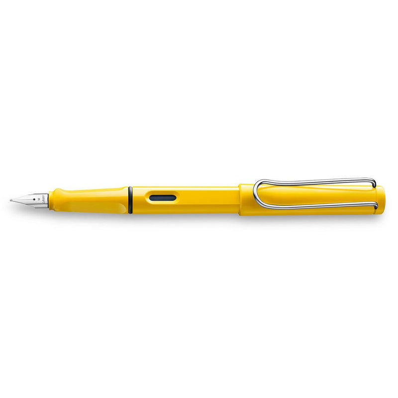 Lamy Safari Fountain Pen Yellow Medium Nib (018) - Office Connect 2018