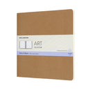 Moleskine Art Cahier Sketch Album Squared Kraft Brown - Office Connect 2018