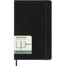 Moleskine Diary 18M Weekly + Notes Hard Cover Large Black - Office Connect 2018
