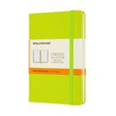 Moleskine Notebook Pocket Ruled Lemon Green Hard - Office Connect 2018