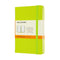 Moleskine Notebook Pocket Ruled Lemon Green Hard - Office Connect 2018