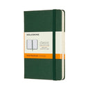 Moleskine Notebook Pocket Ruled Myrtle Green Hard - Office Connect 2018