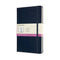 Moleskine Notebook Sapphire Large Ruled + Plain Hard Cover - Office Connect 2018