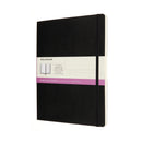 Moleskine Notebook Black XL Extra Ruled +Plain Soft Cover - Office Connect 2018