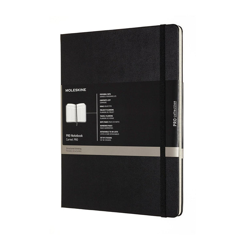 Moleskine Pro Notebook XL Black Hard - Office Connect 2018