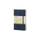 Moleskine Notebook Pocket Sapphire Blue Hard Cover Plain - Office Connect 2018