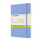 Moleskine Notebook Pocket Plain Hydrangea Blue Hard - Office Connect 2018