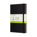 Moleskine Notebook Medium Black Hard Cover Plain - Office Connect 2018