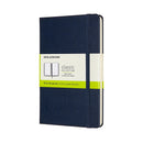 Moleskine Notebook Medium Plain Sapphire Blue Hard - Office Connect 2018