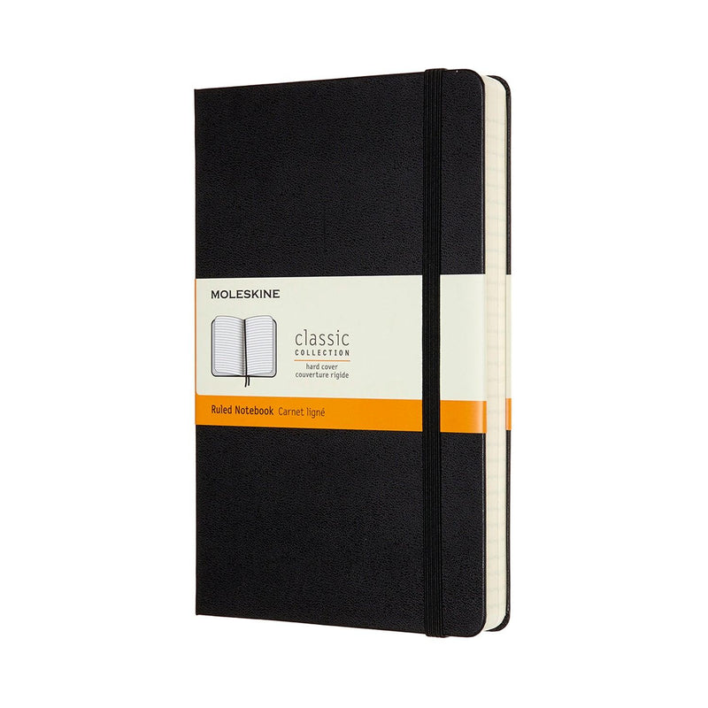 Moleskine Notebook Large Expanded Ruled Black Hard - Office Connect 2018