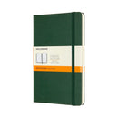 Moleskine Notebook Large Ruled Myrtle Green Hard - Office Connect 2018