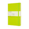 Moleskine Notebook Large Plain Lemon Green Hard - Office Connect 2018