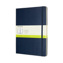 Moleskine Notebook XL Plain Sapphire Blue Hard - Office Connect 2018
