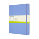 Moleskine Notebook XL Plain Hydrangea Blue Hard - Office Connect 2018